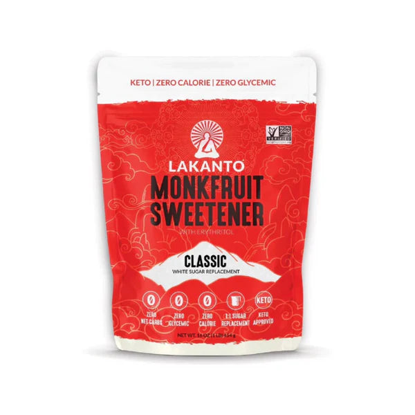 Lakanto Monkfruit Sweetener Classic 1Lb