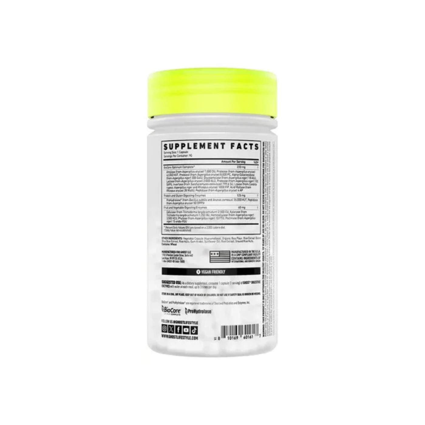 Ghost Basics Digestive Enzymes 90