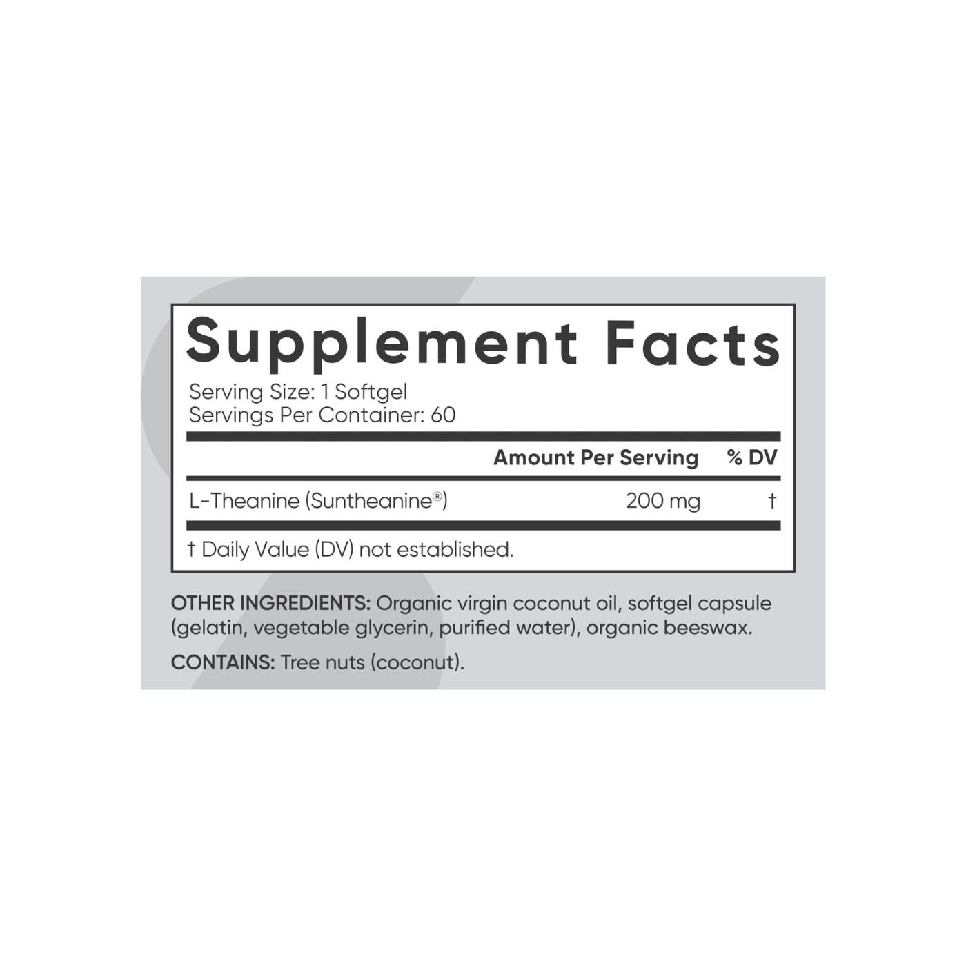 L-Theanine Sunthanine 200MG