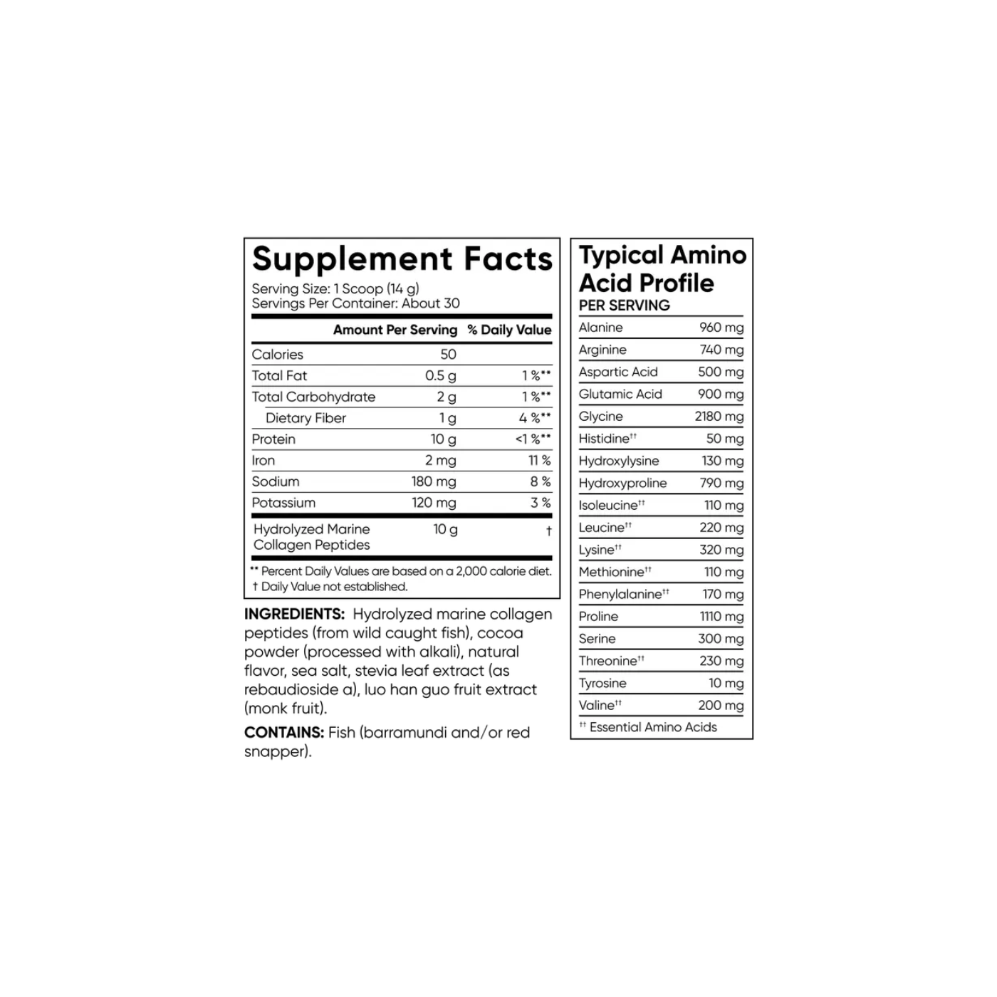 Collagen Peptides Dark Chocolate