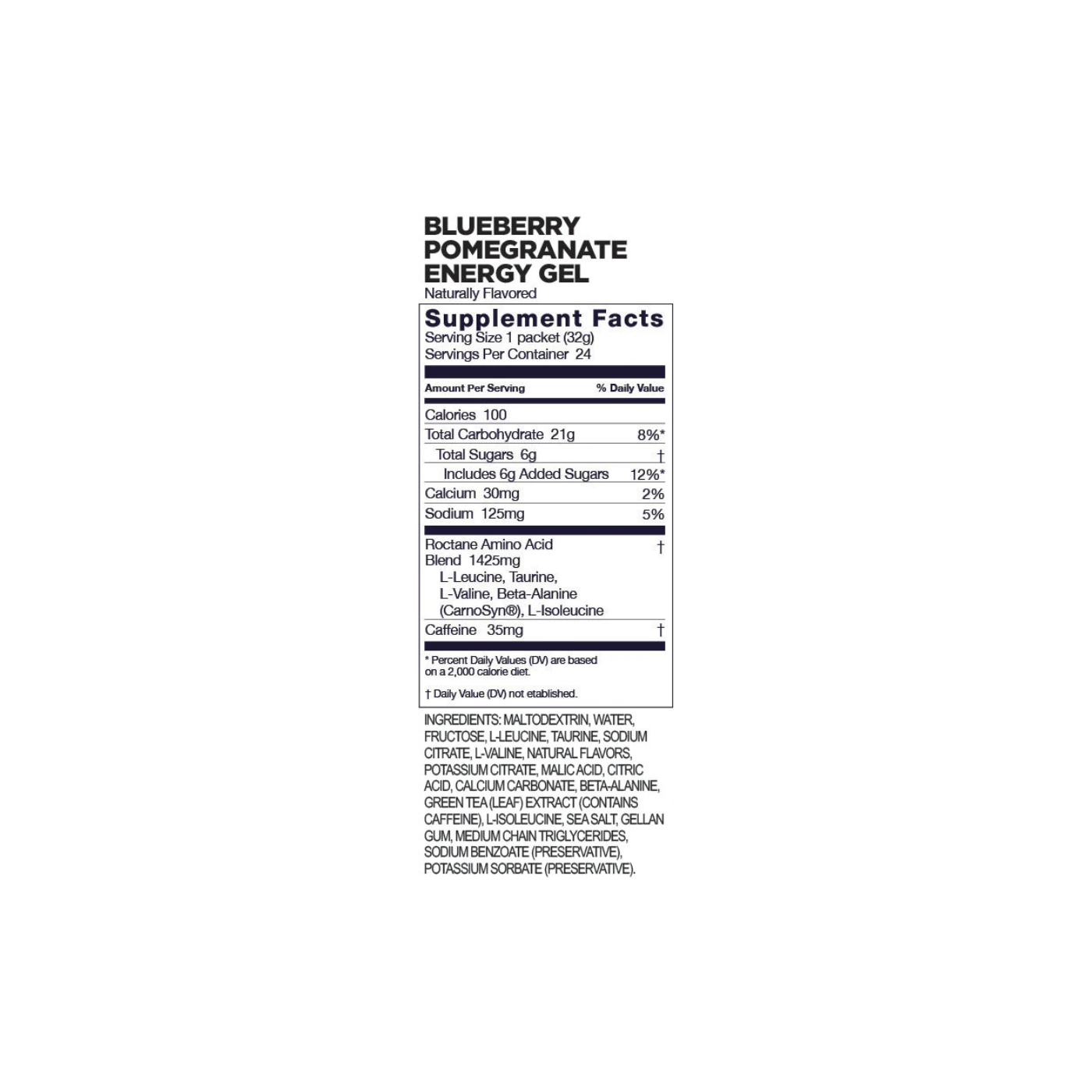 Gu Roctane Blueberry Pomegranate