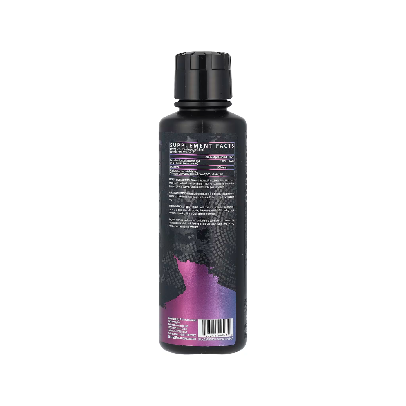 Liquid Carnitine 3000 Berry Blast