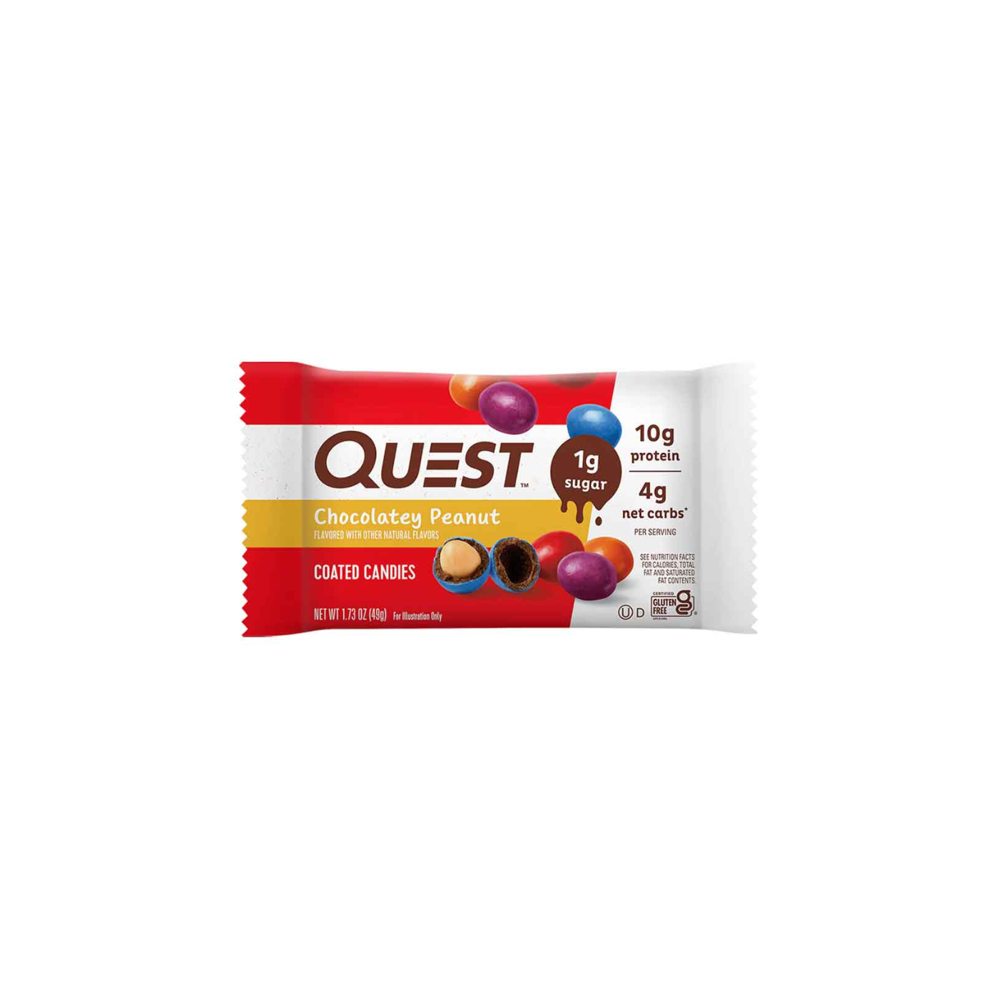 Quest Chocolatey Peanut Coated Candies