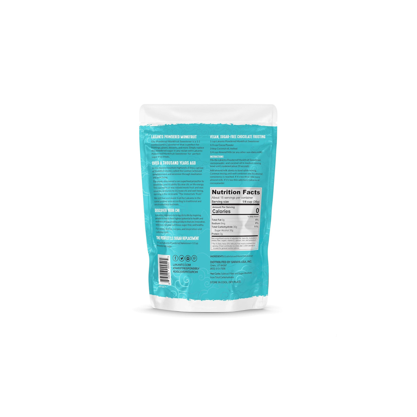 Sugar free Powdered With Erythritol