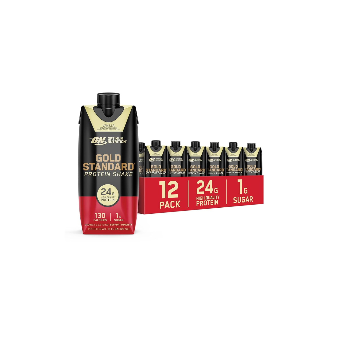 Caja De Gold Standard Protein Shake Vainilla