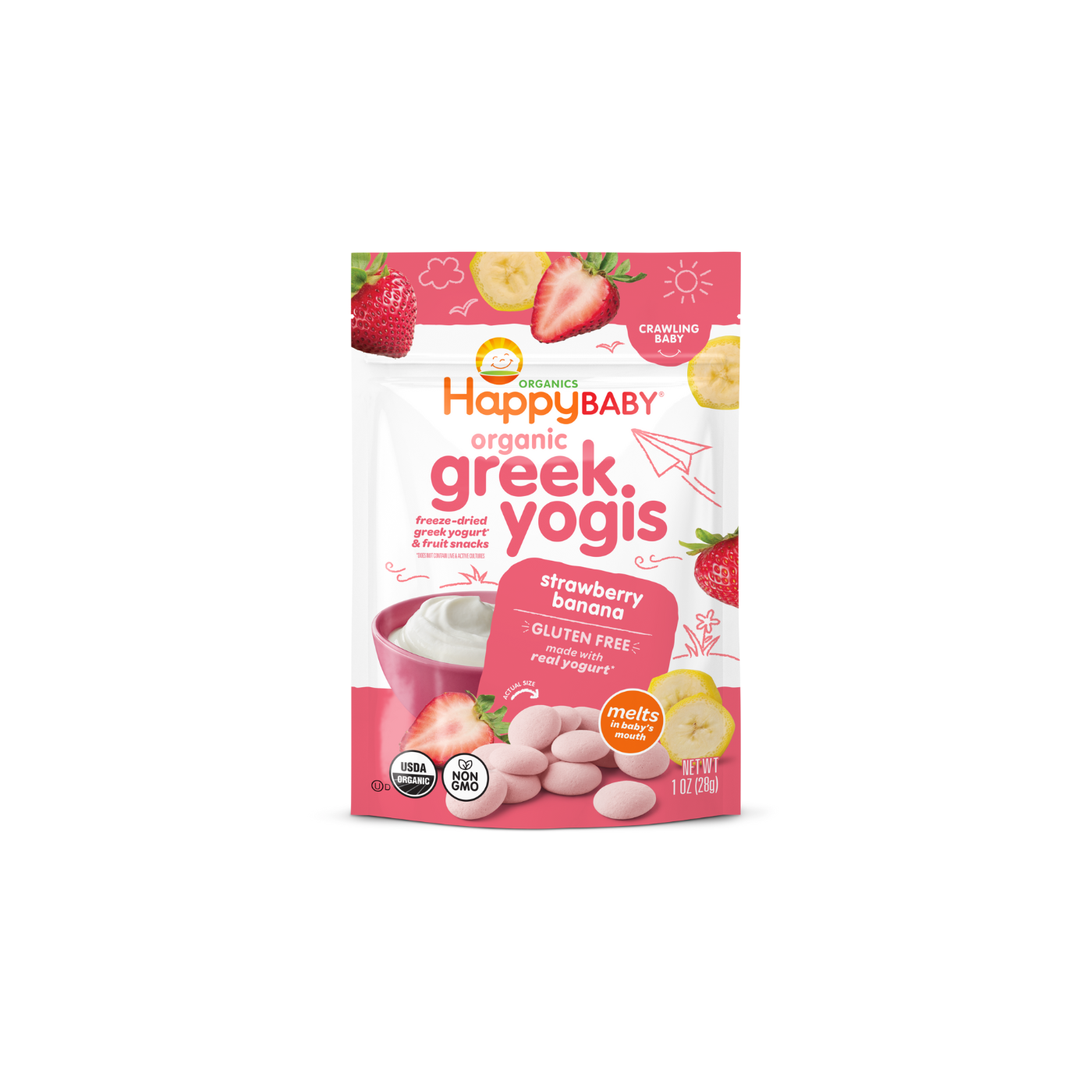 Baby Yogis Strawberry Banana