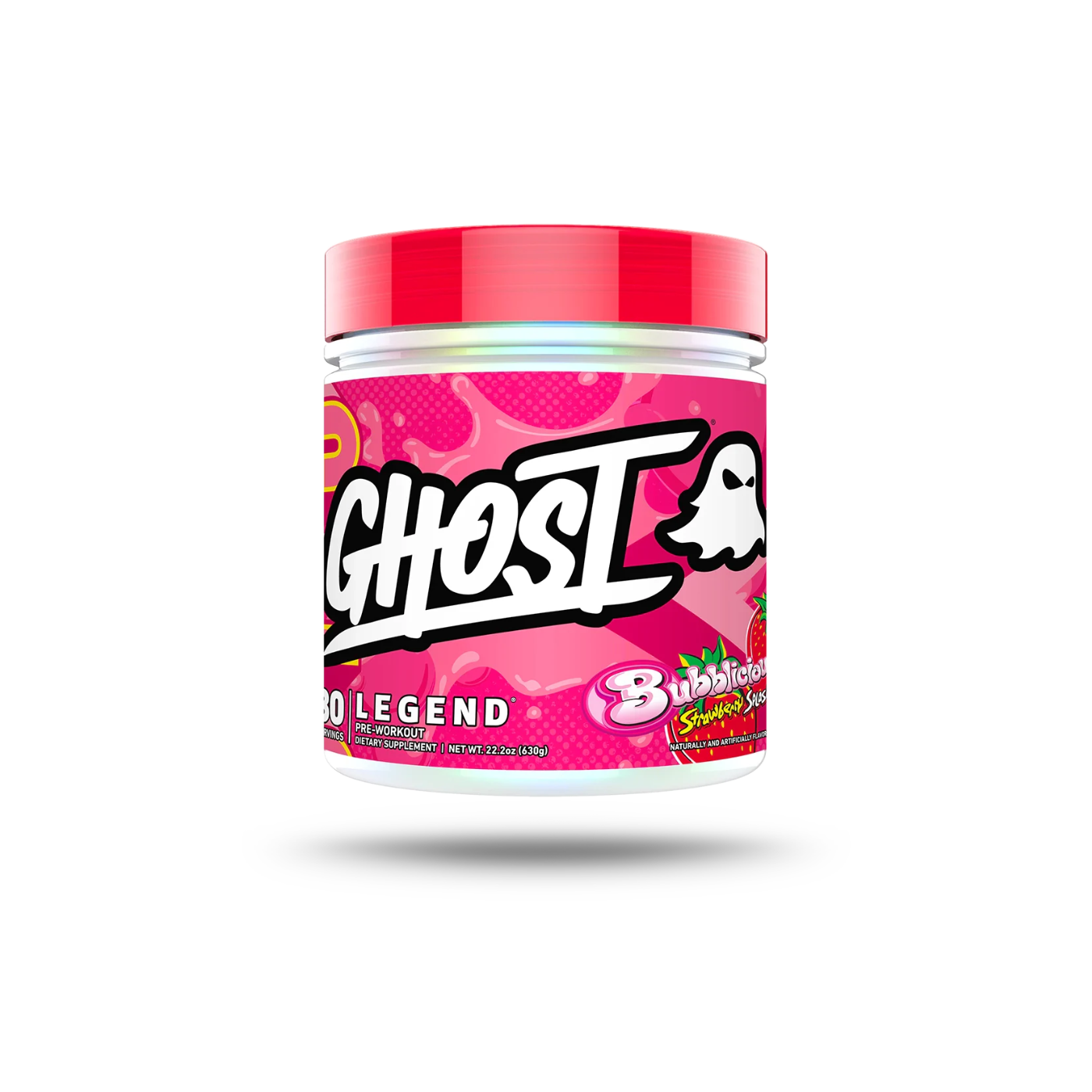 Ghost Legend Bubblicious Strawberry Splash