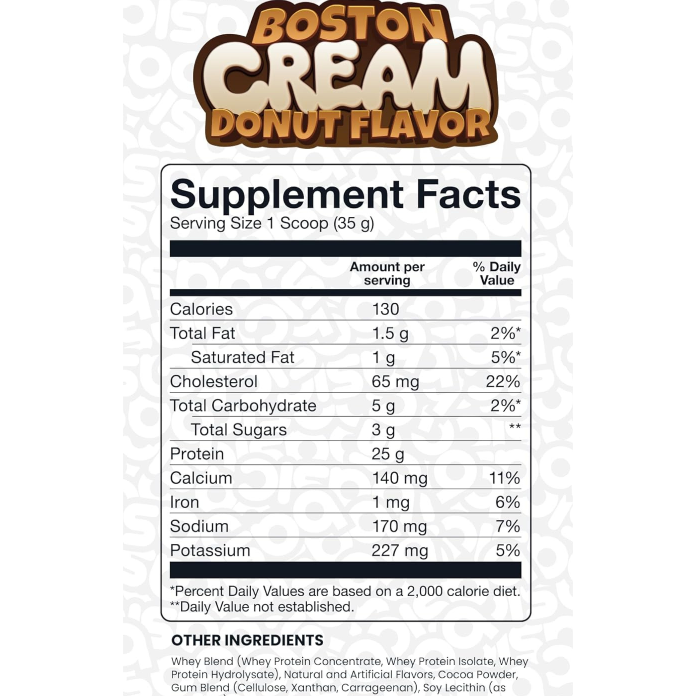 Basic Whey Boston Cream Donut 2LB