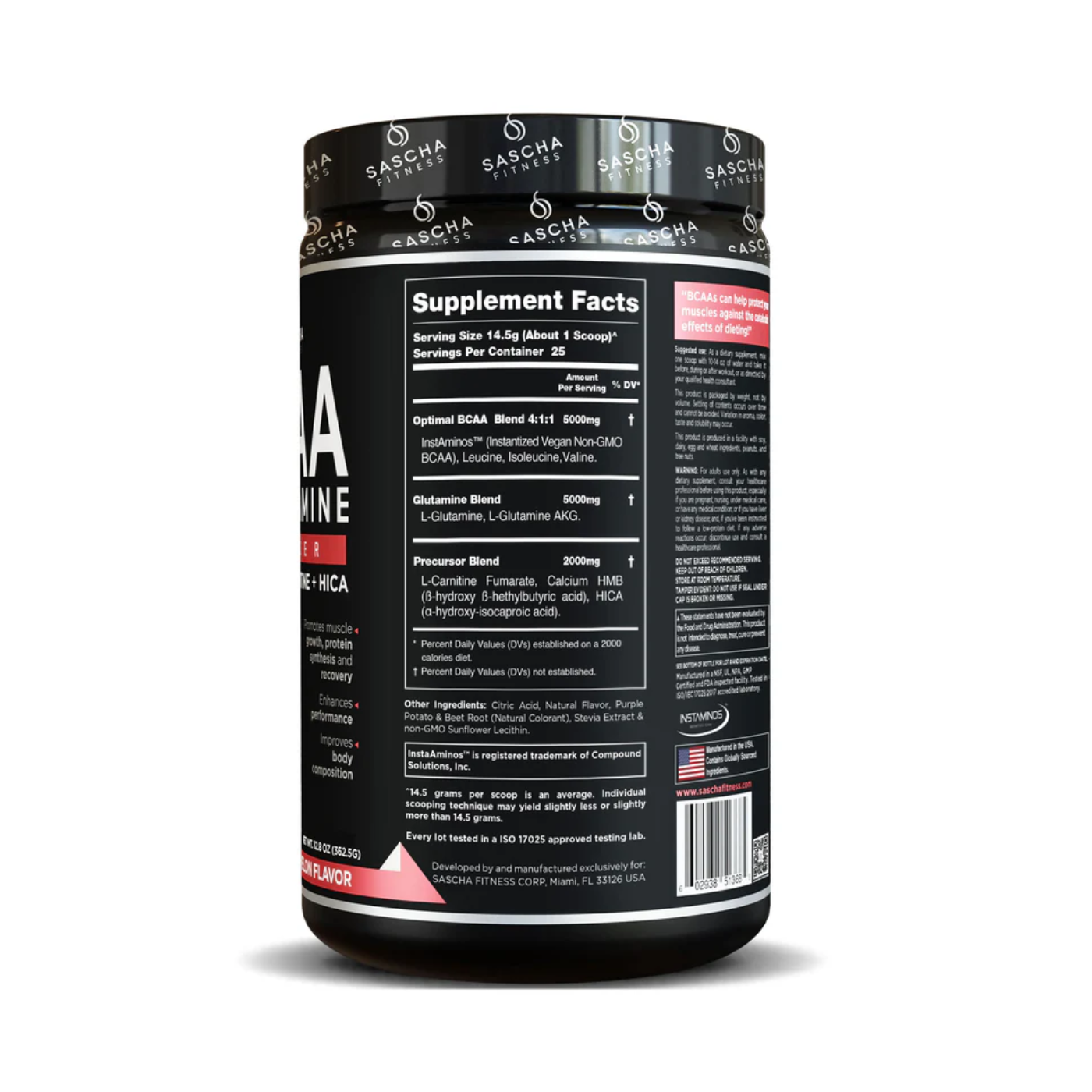 Sascha Fitness BCAA Watermelon