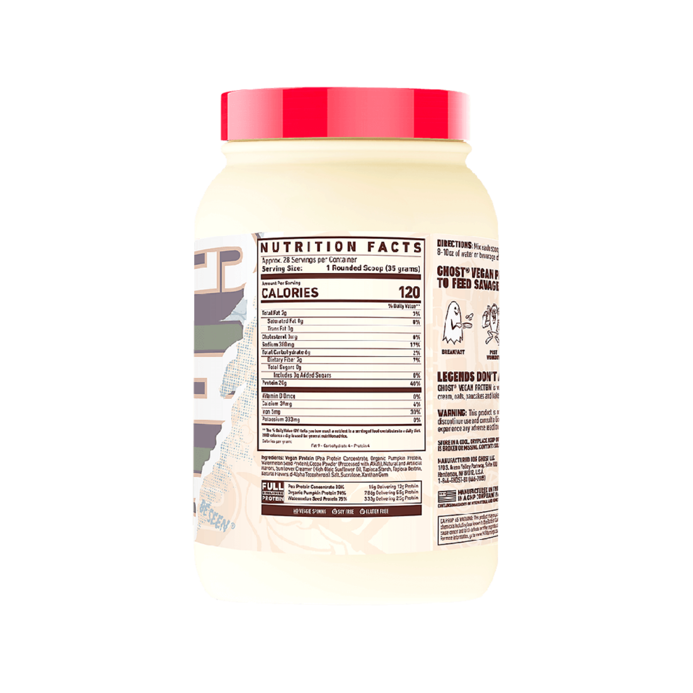 Ghost Vegan Banana Pancake Batter 28 Serv