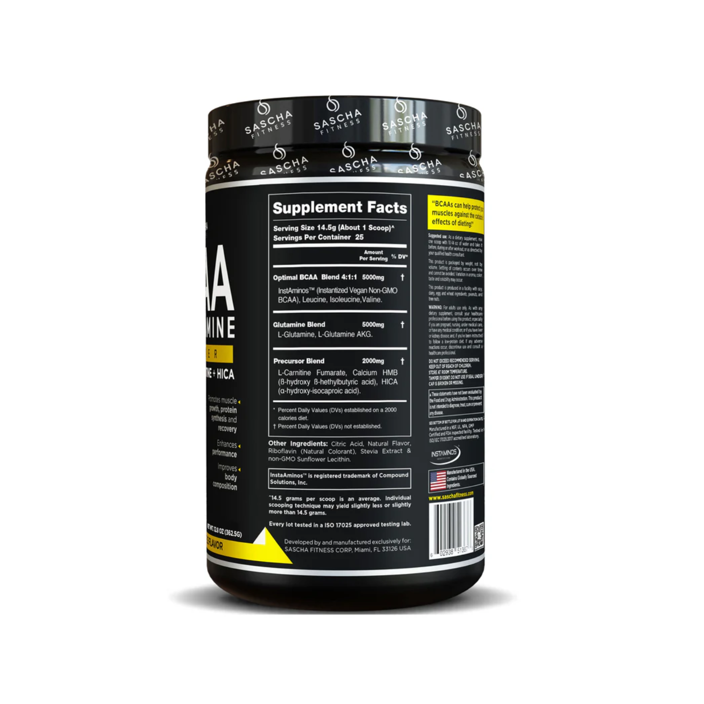 Sascha Fitness BCAA Pineapple