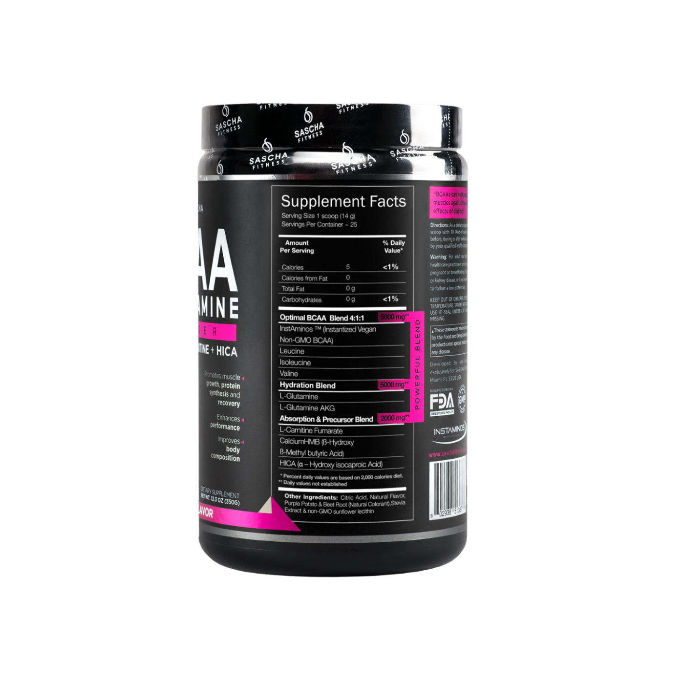Sascha Fitness BCAA Grape