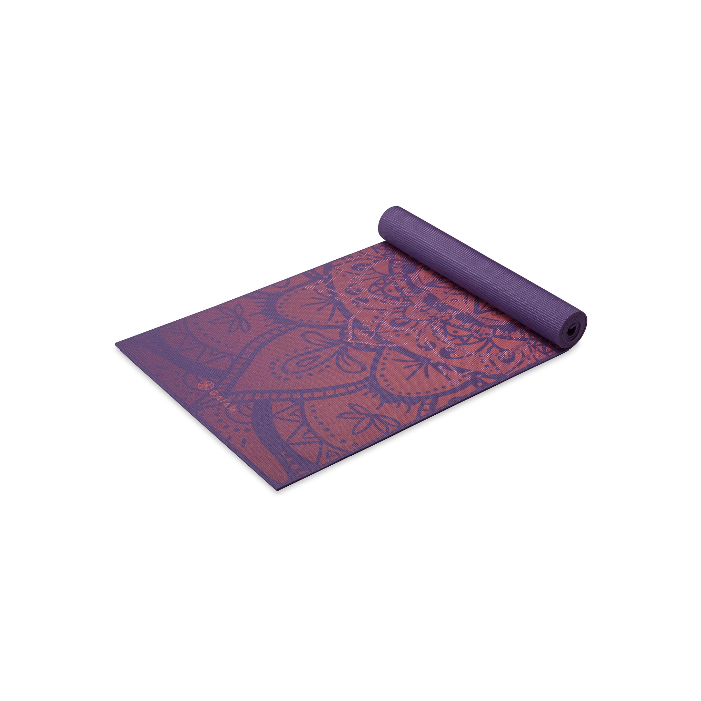 6MM Printed Yoga Mat Athenian Rose