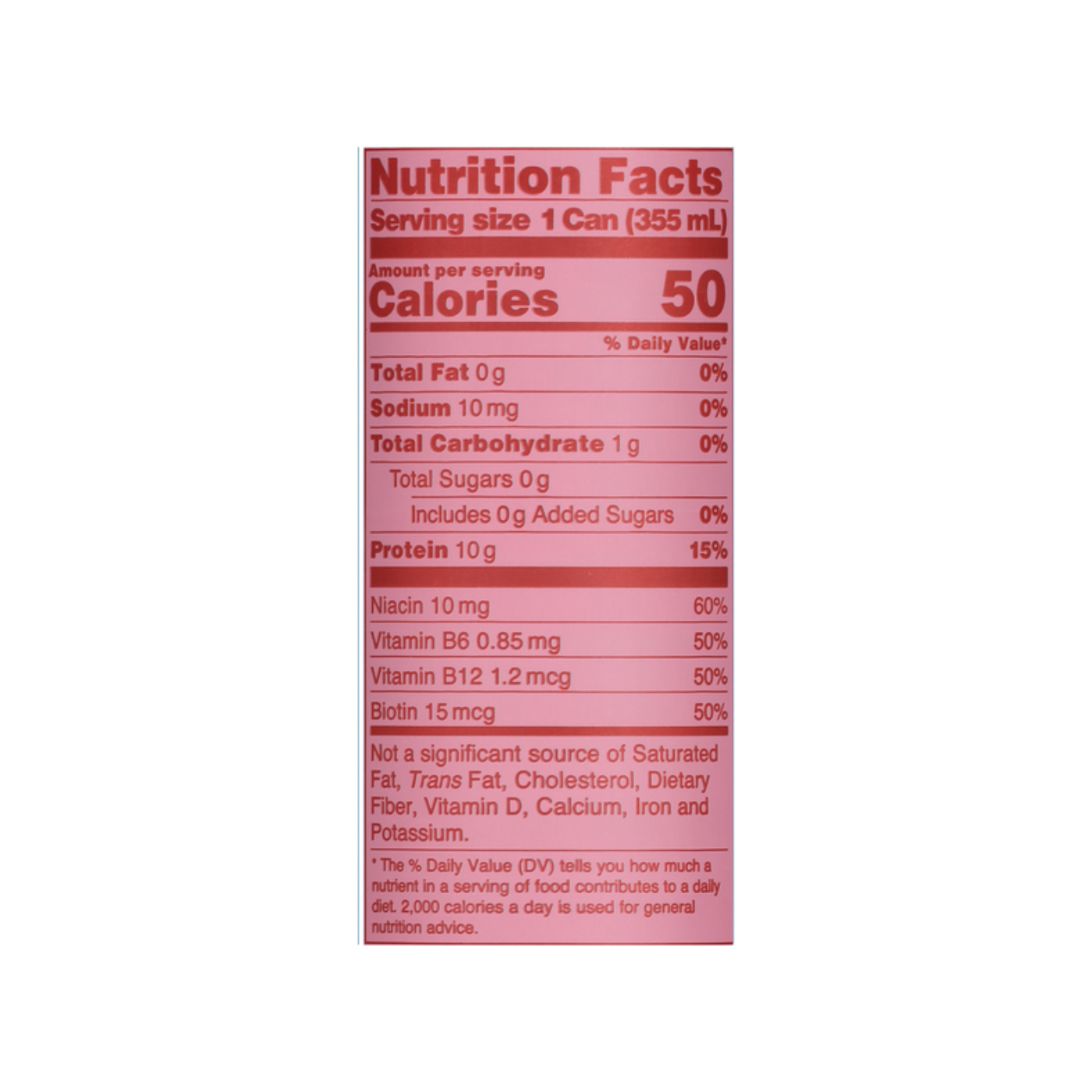 Barebells Protein Soda Wild Strawberry