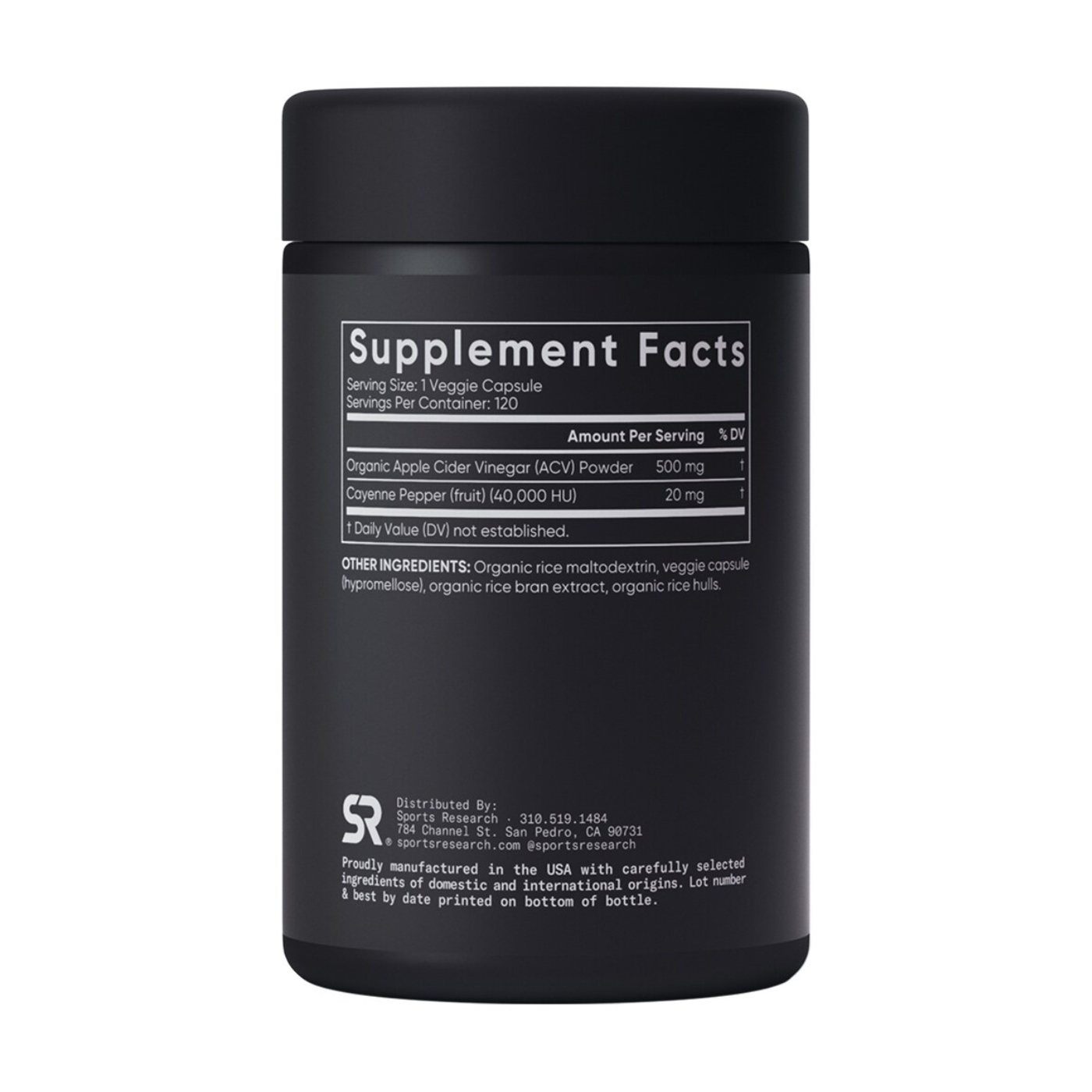 Apple Cider Vinegar 120 caps