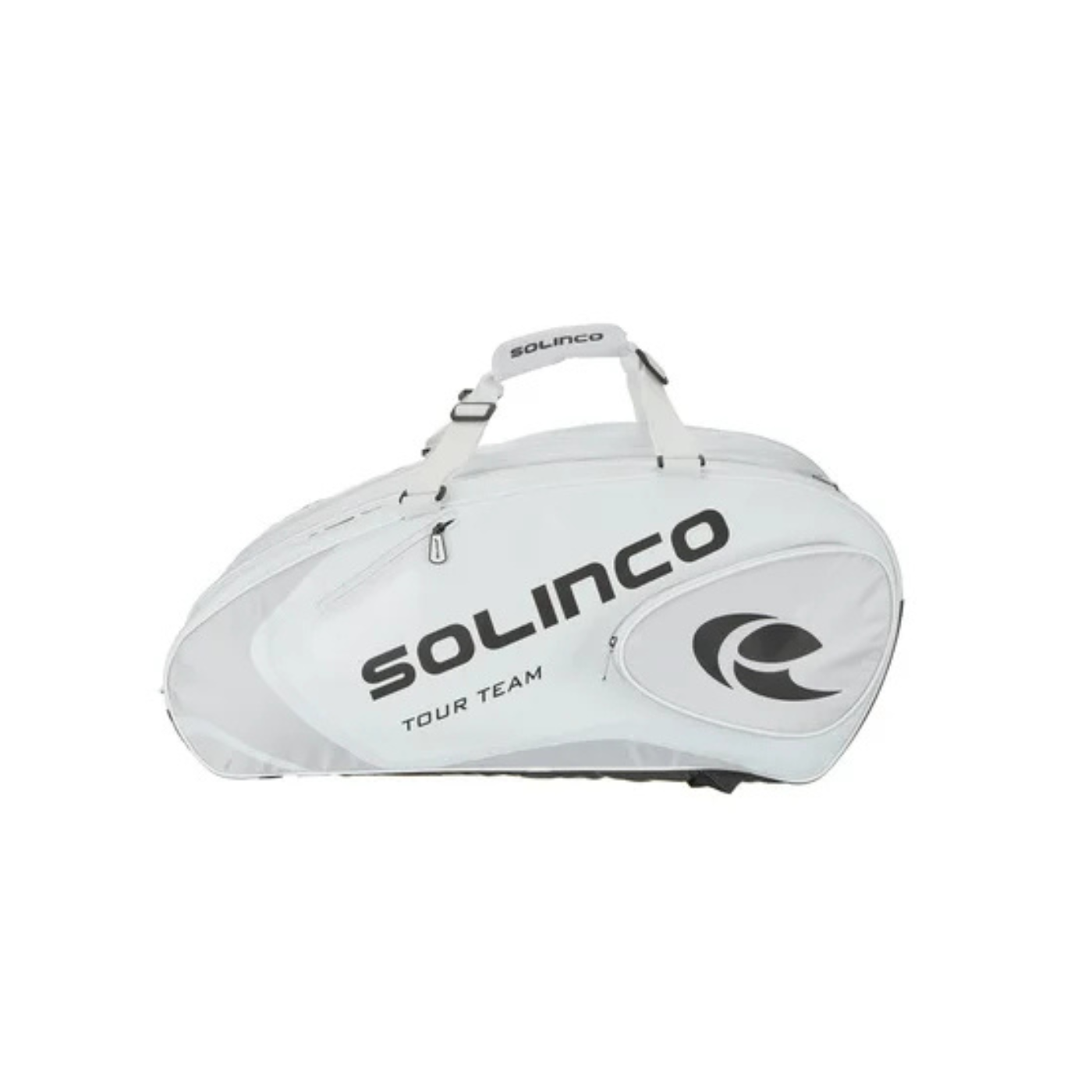 Solinco 15 Pack Tour Racquet Bag Whiteout
