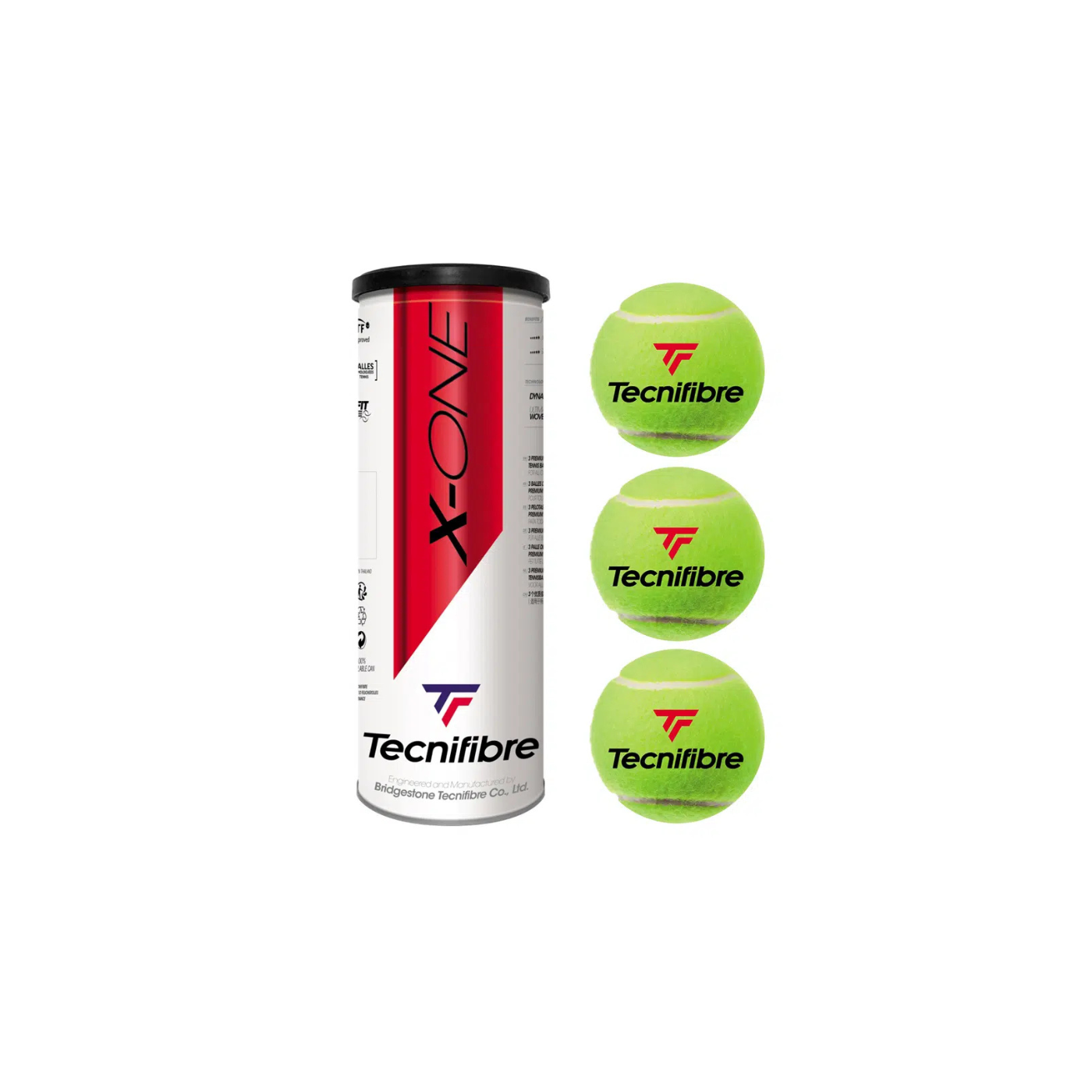 TECNIFIBRE X-ONE BOLAS X3