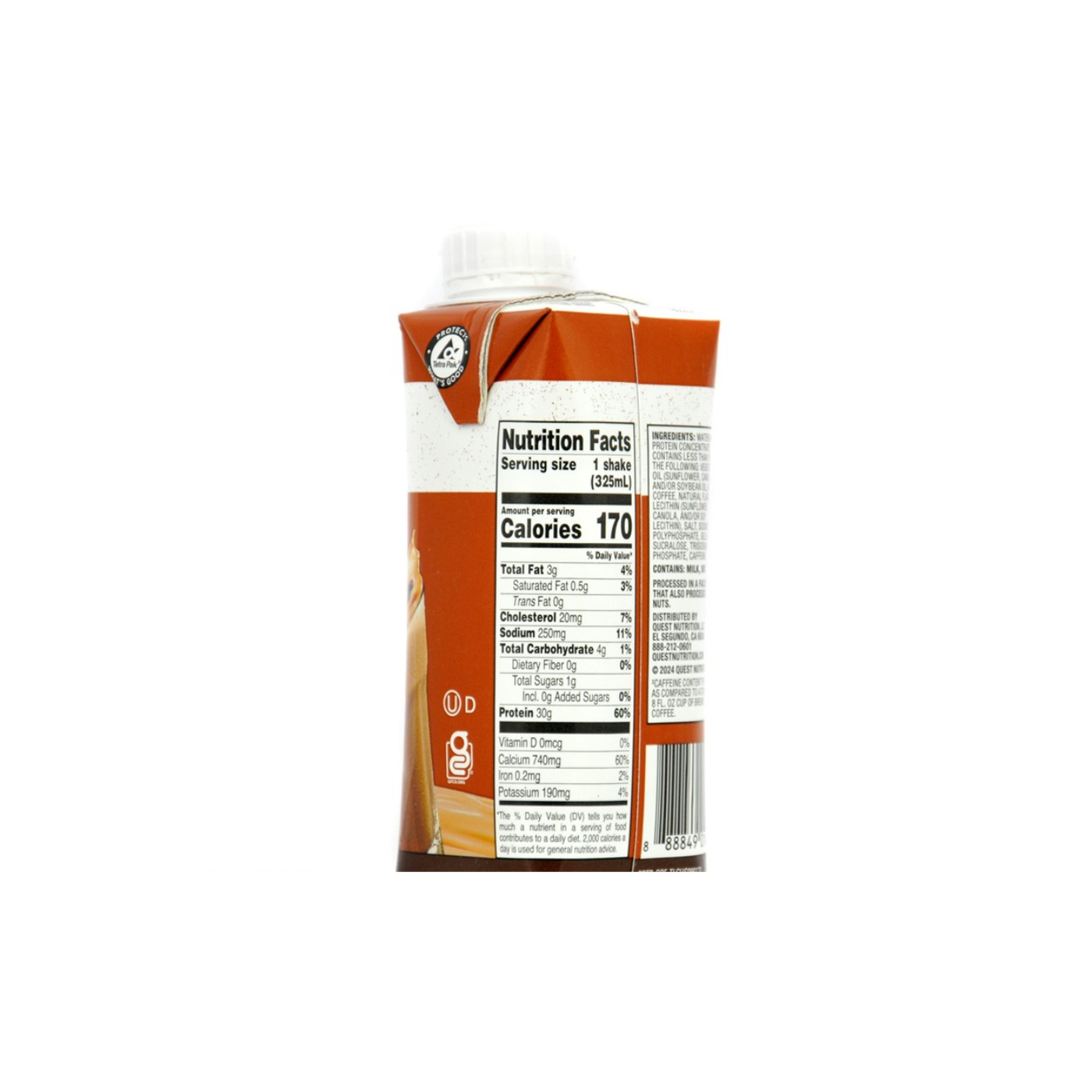 QUEST PROTEIN SHAKE COFFEE