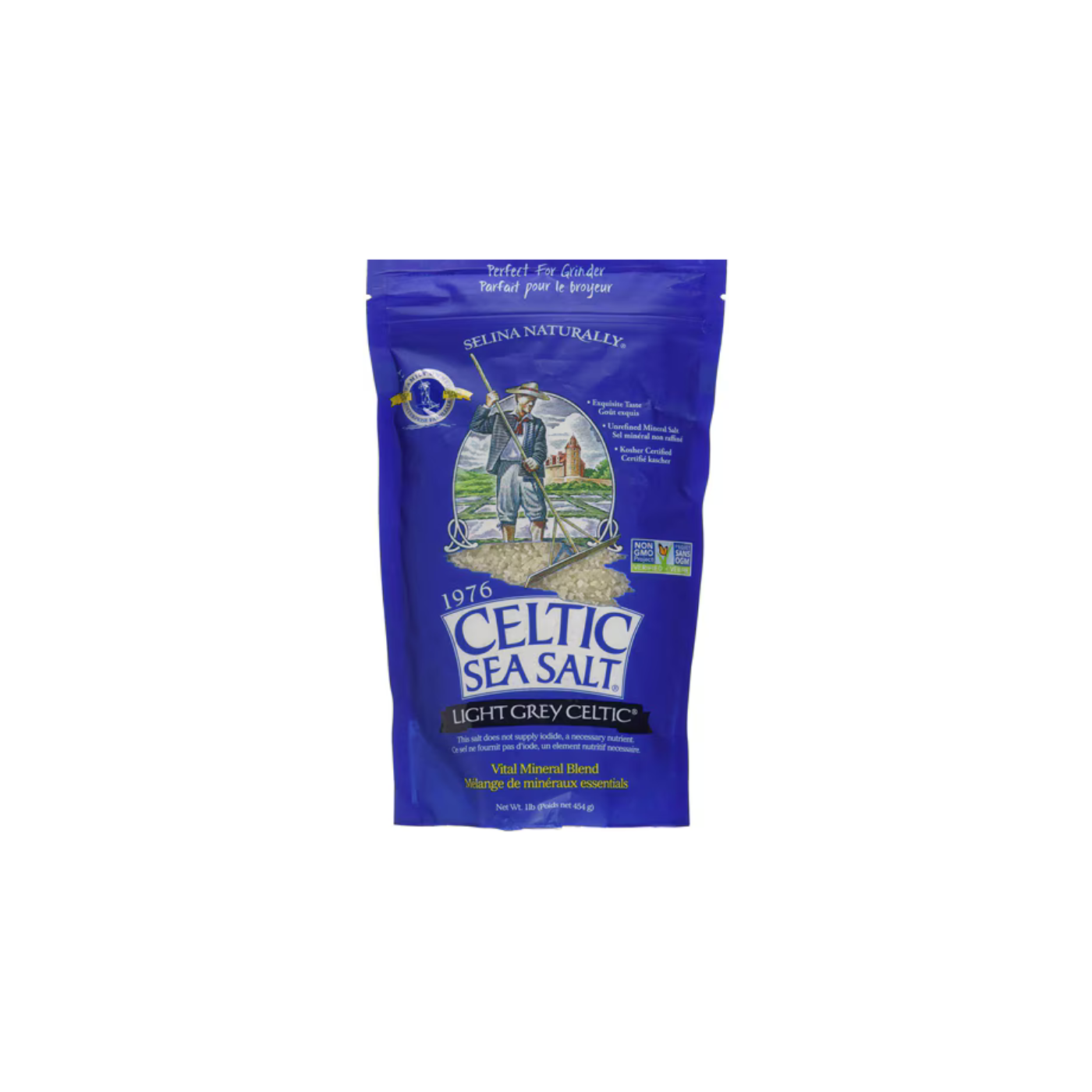 Celtic Sea salt Light Grey 1 LB