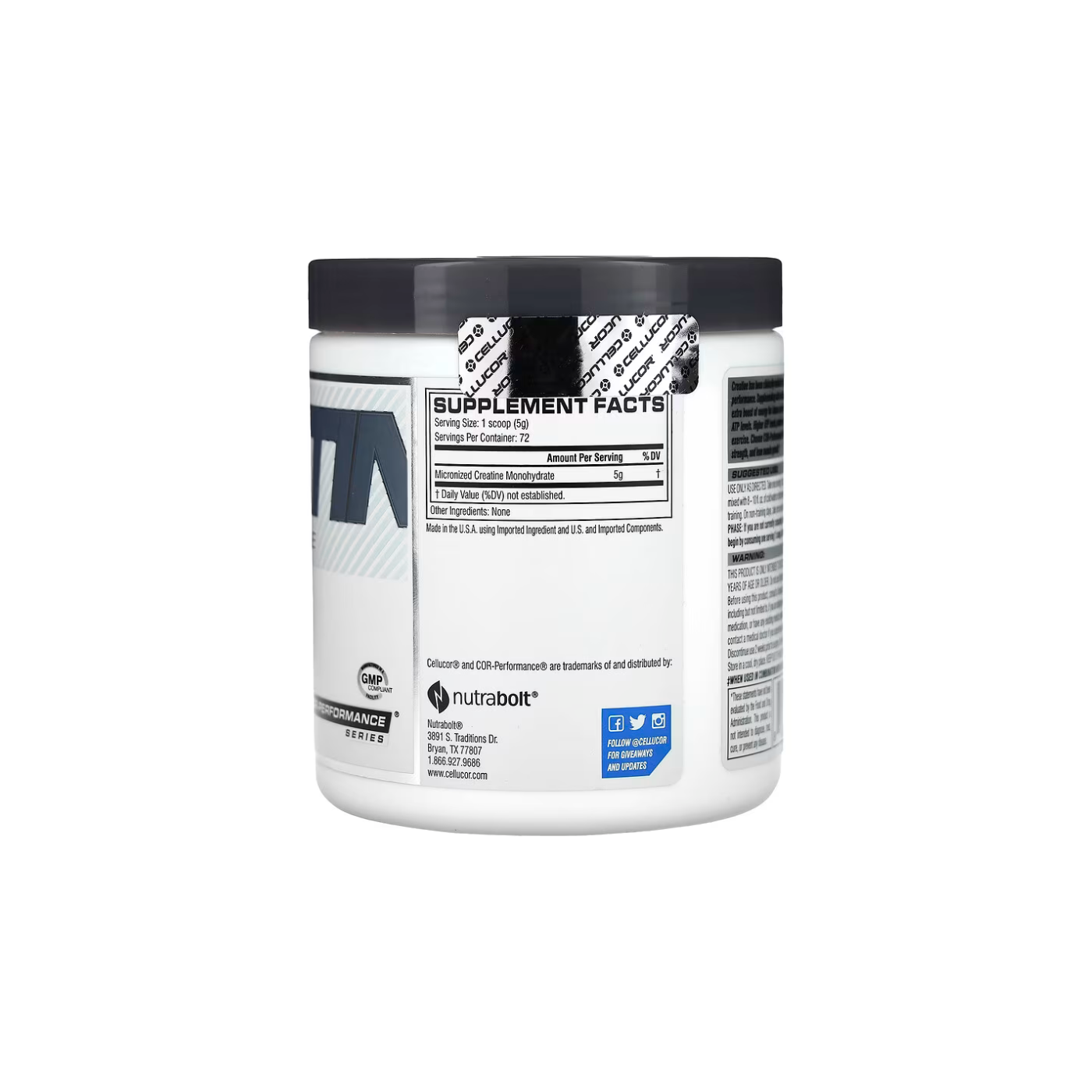 Cor-Performance Creatine 72 servings