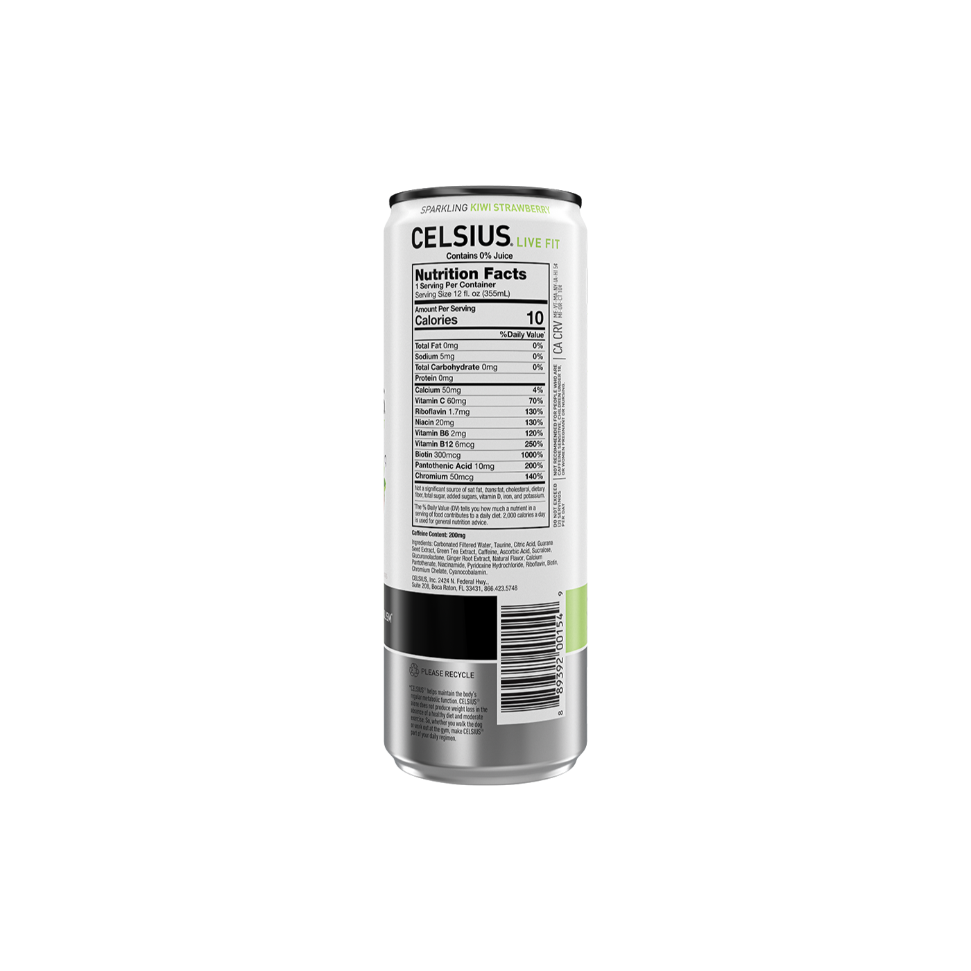 Celcius Strawberr Kiwi 355ML