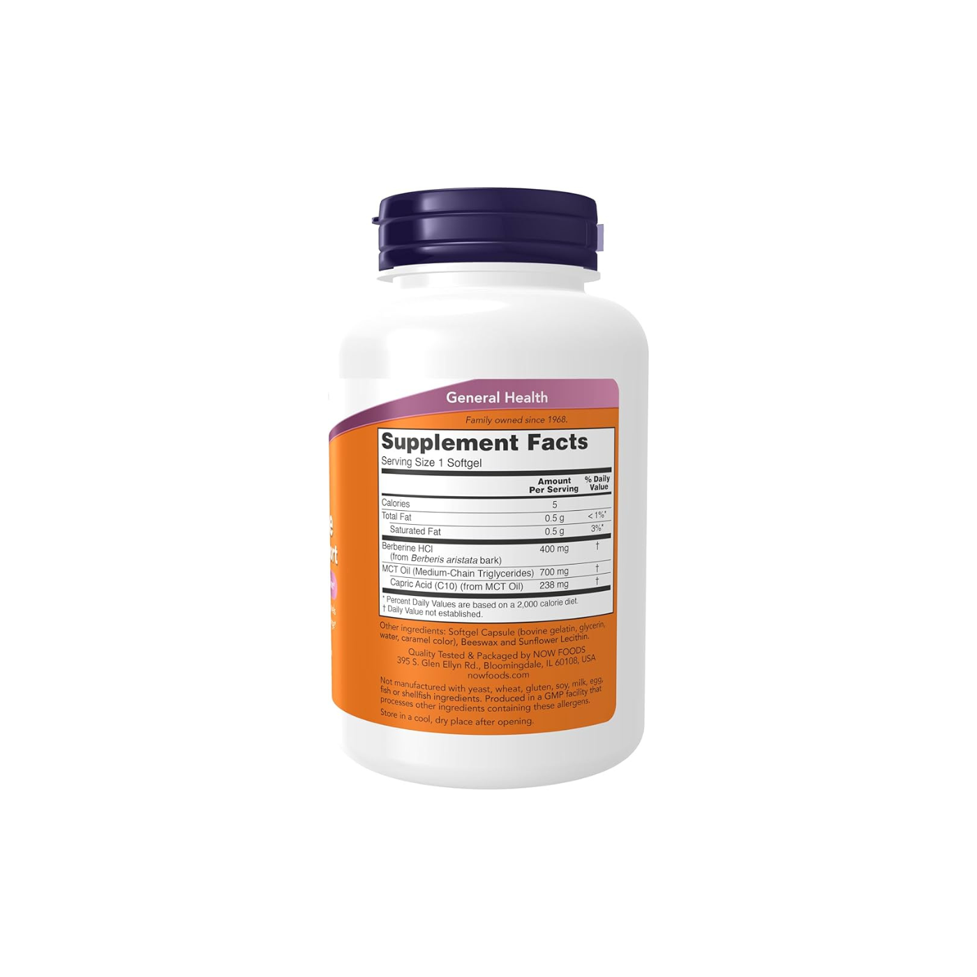 Now Berberine 90 Softgels