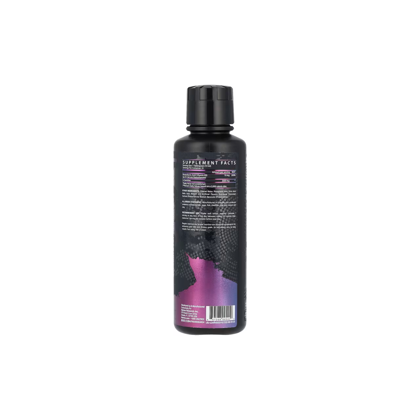 Liquid Carnitine 3000 Berry Blast