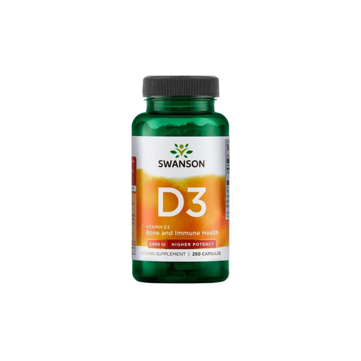 Vitamin D3 Higher Potency 2,000IU 250 Caps
