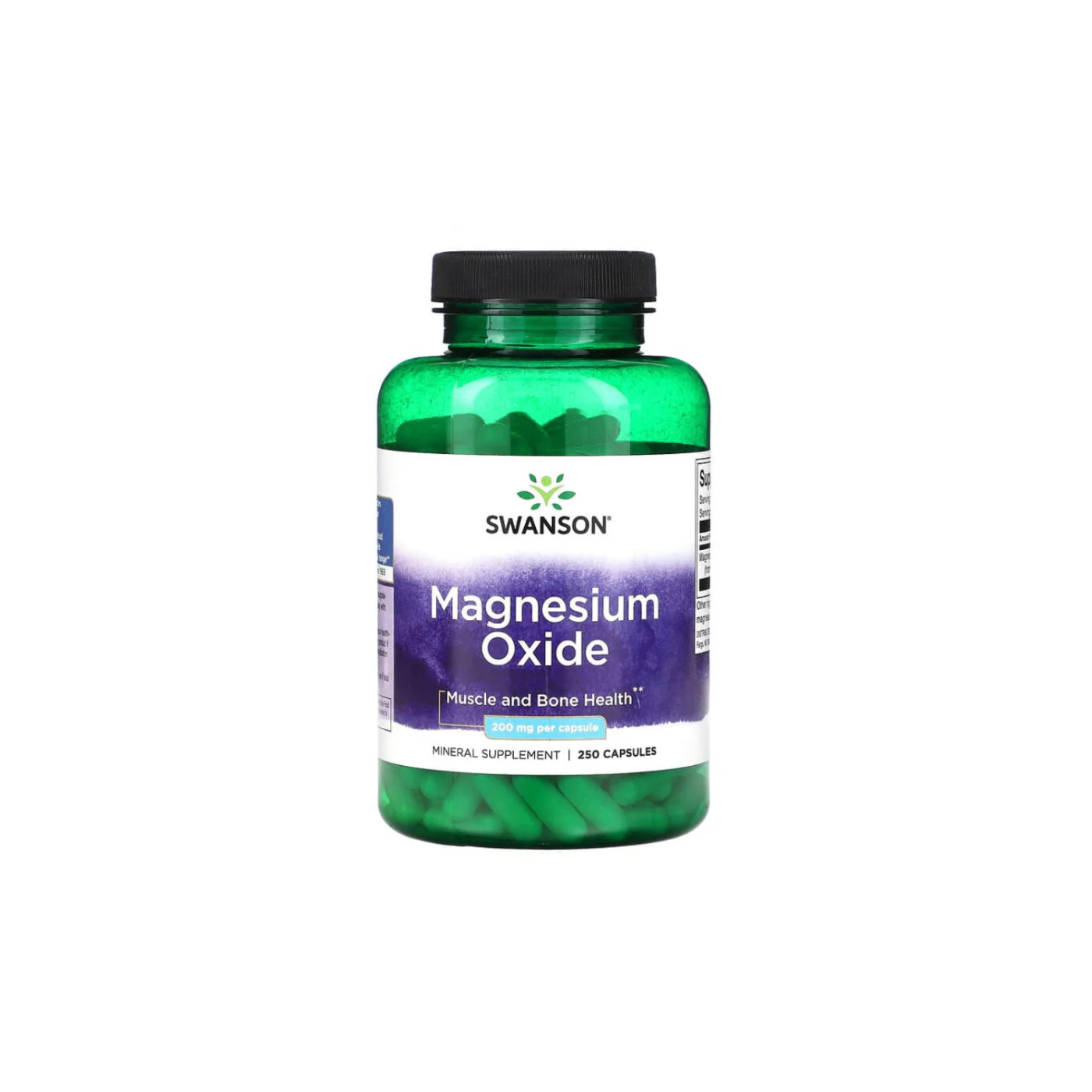 Magnesium Oxide 200MG - 250 caps