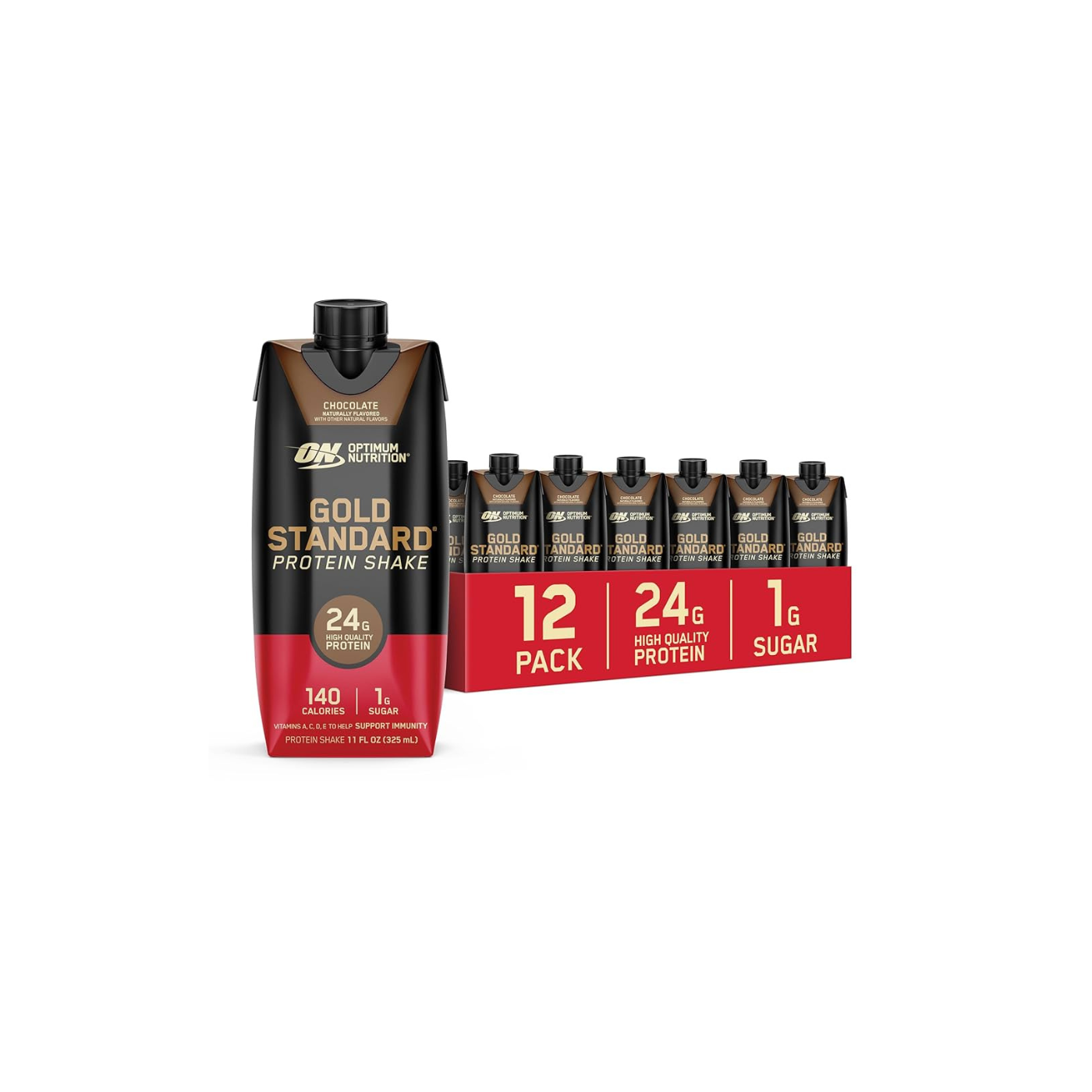 Caja De Gold Standard Protein Shake Chocolate