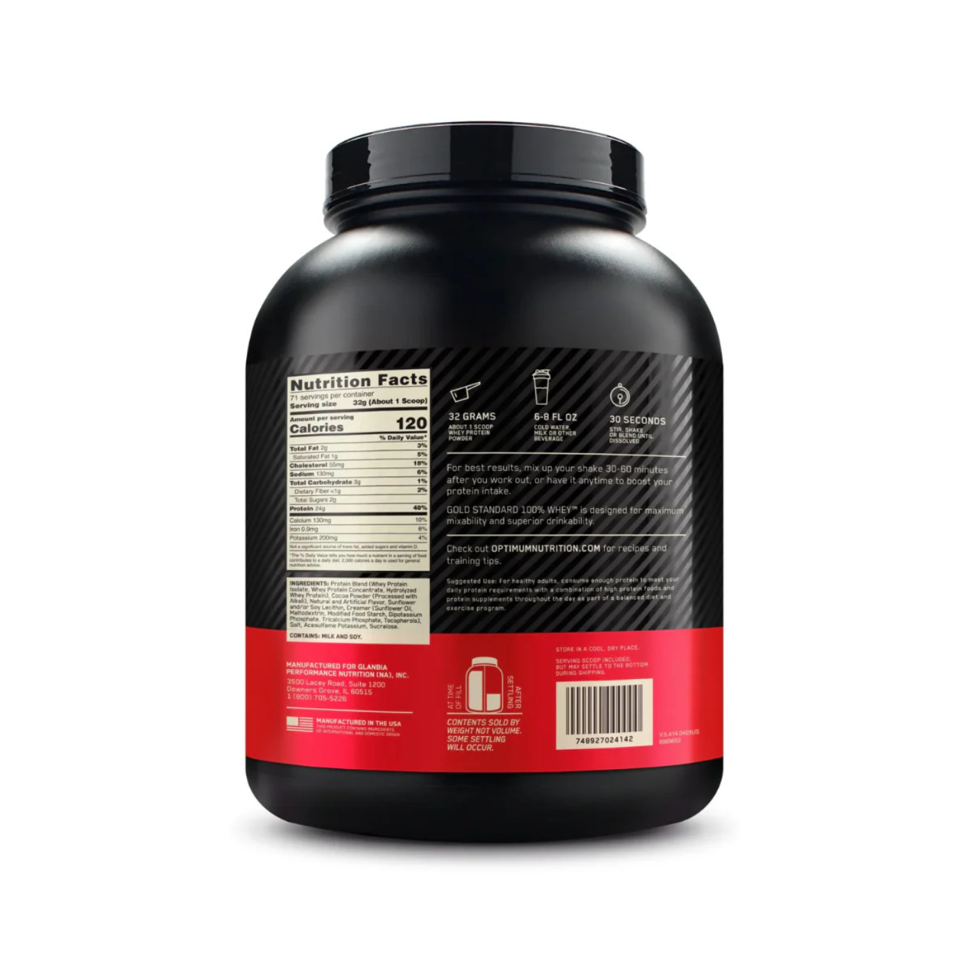 ON Whey Gold 5LB Strawberry