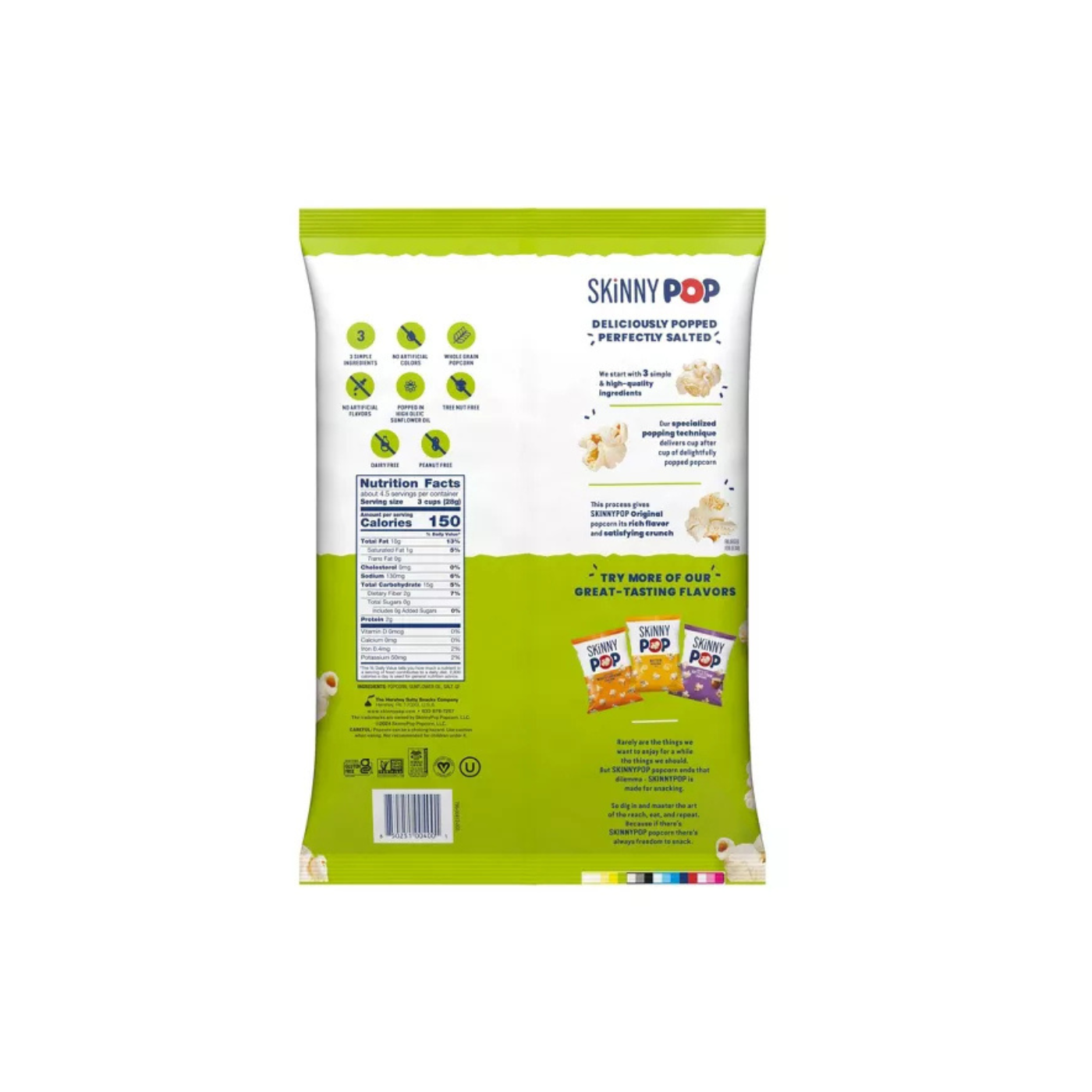 Skinny Pop 4.4oz Original