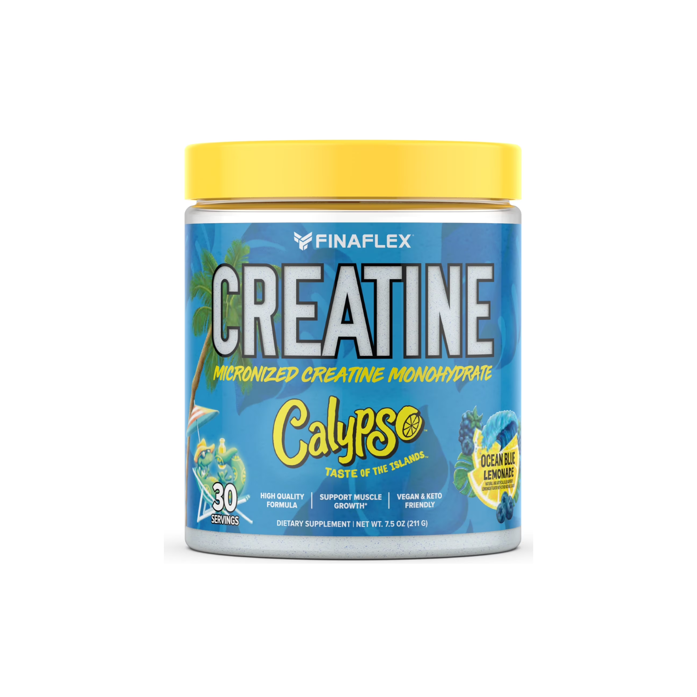 FX Pure Creatine Blue Rasp Lemon
