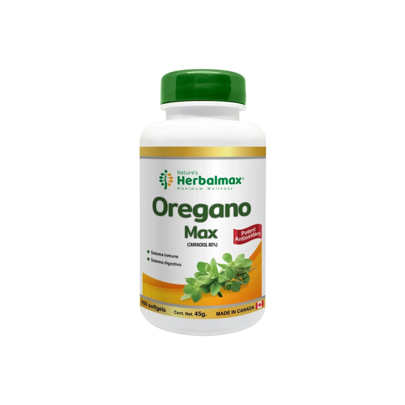 Oregano Max 450 Mg – FitMarket Panamá