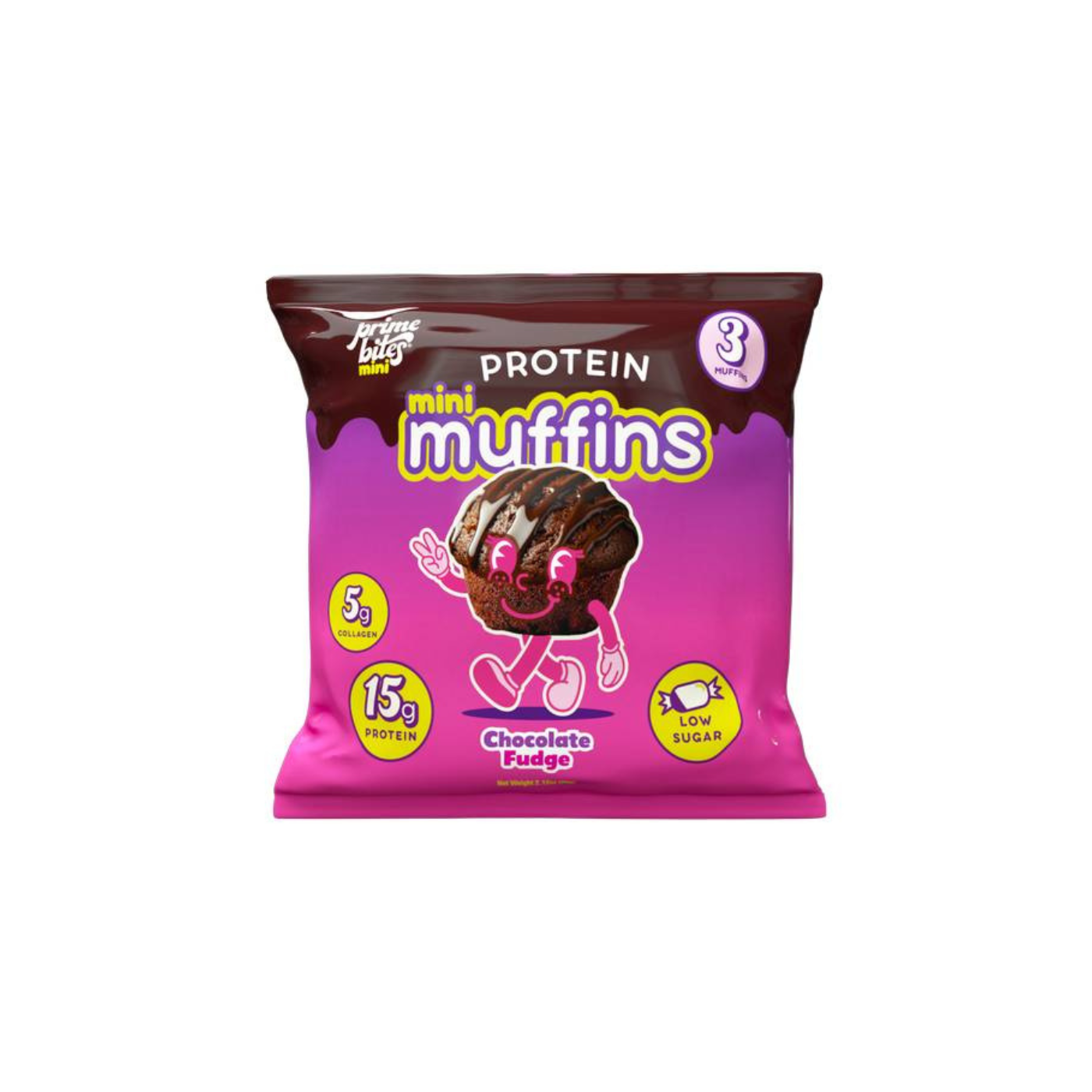 Prime Bites Mini Muffin Chocolate Fudge