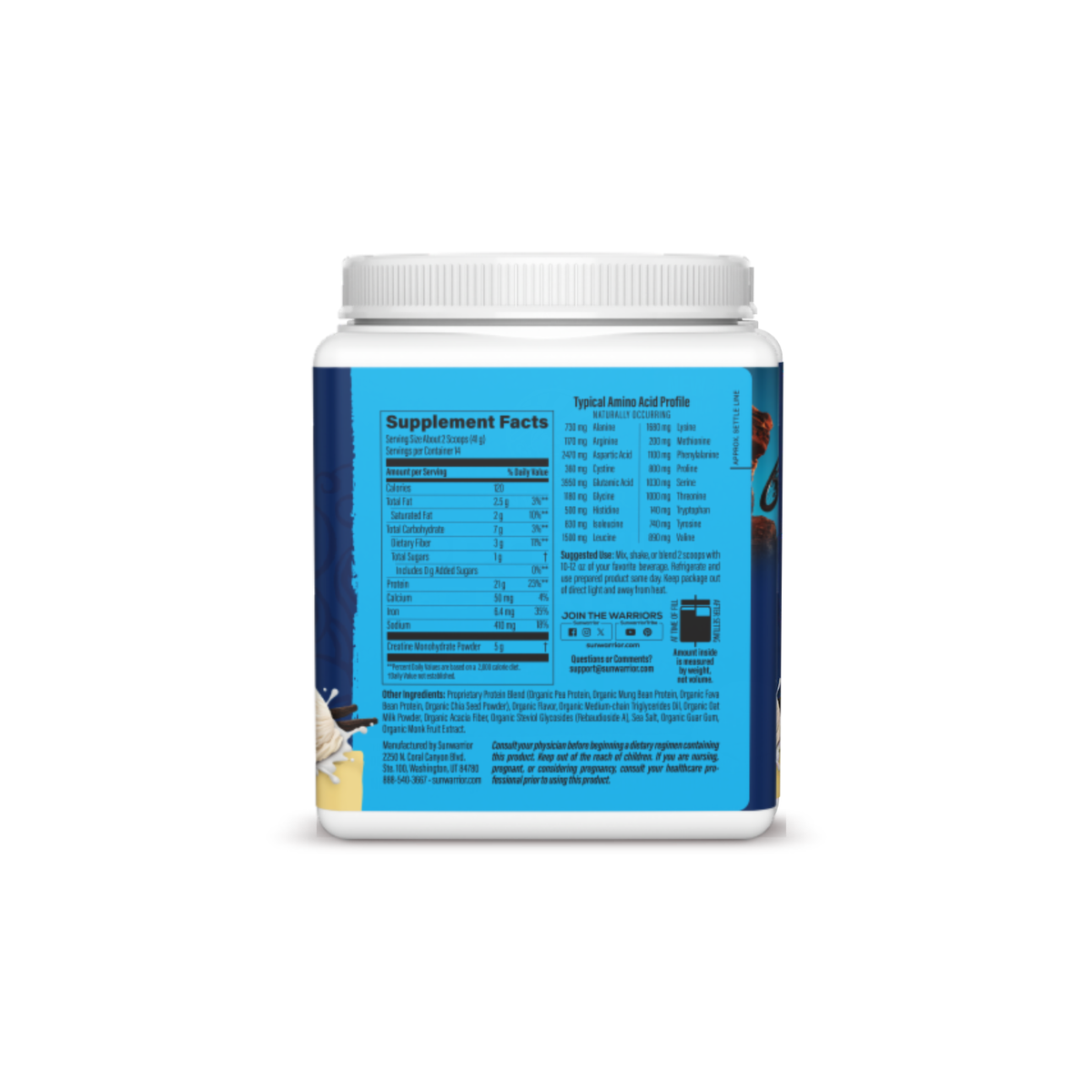 Protein + Creatine Vanilla 1.25LB