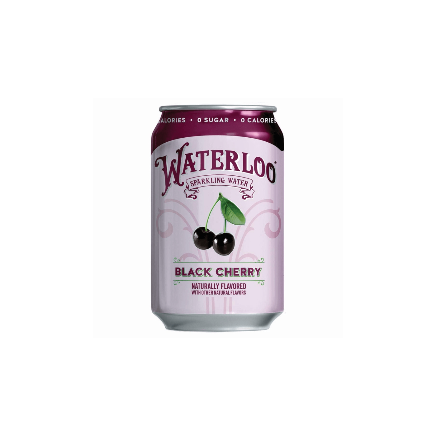 Agua Espumosa Black Cherry caja 12 unidades