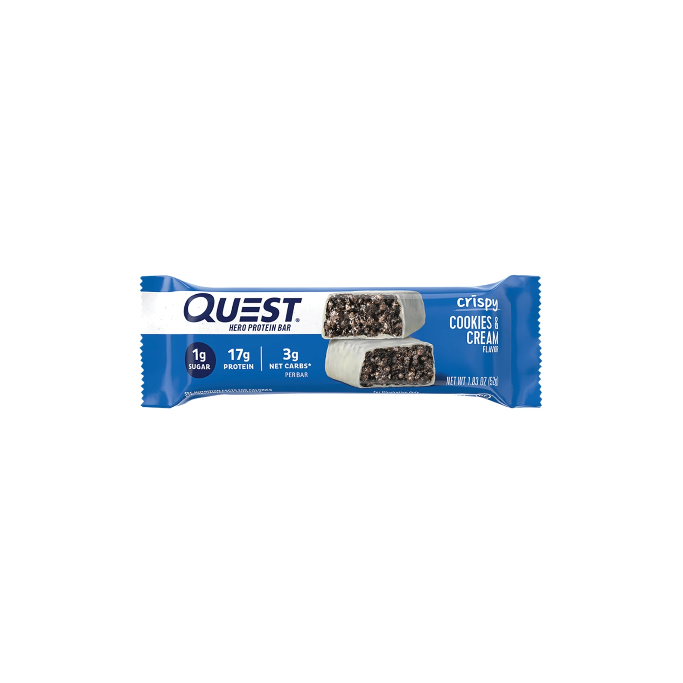 Quest Hero Crispy Cookies and Cream
