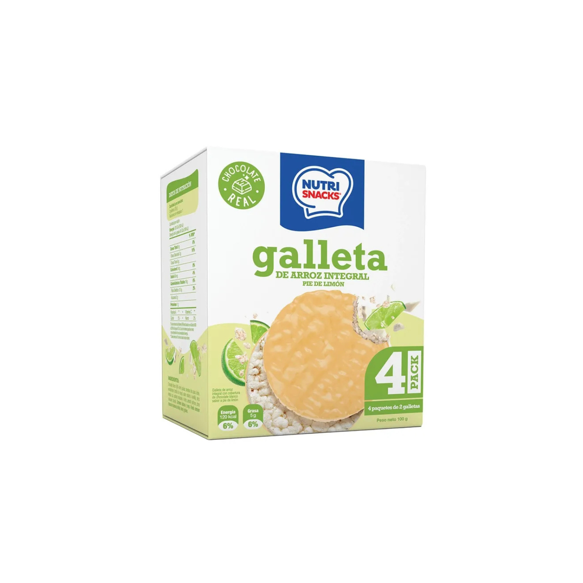 Galleta De Arroz Pie De Limon