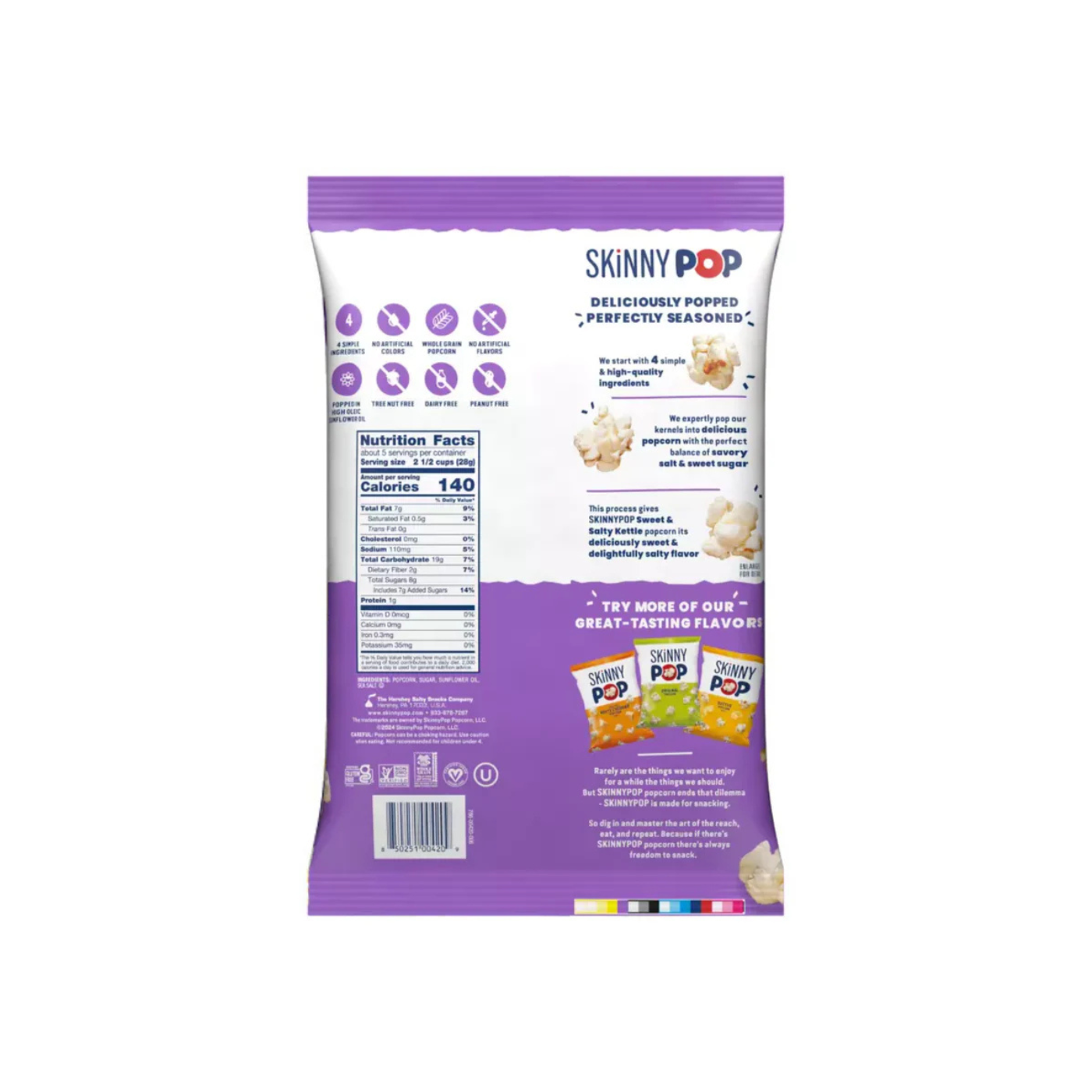 SkinnyPop Sweet & Salty Kettle 1.09 oz