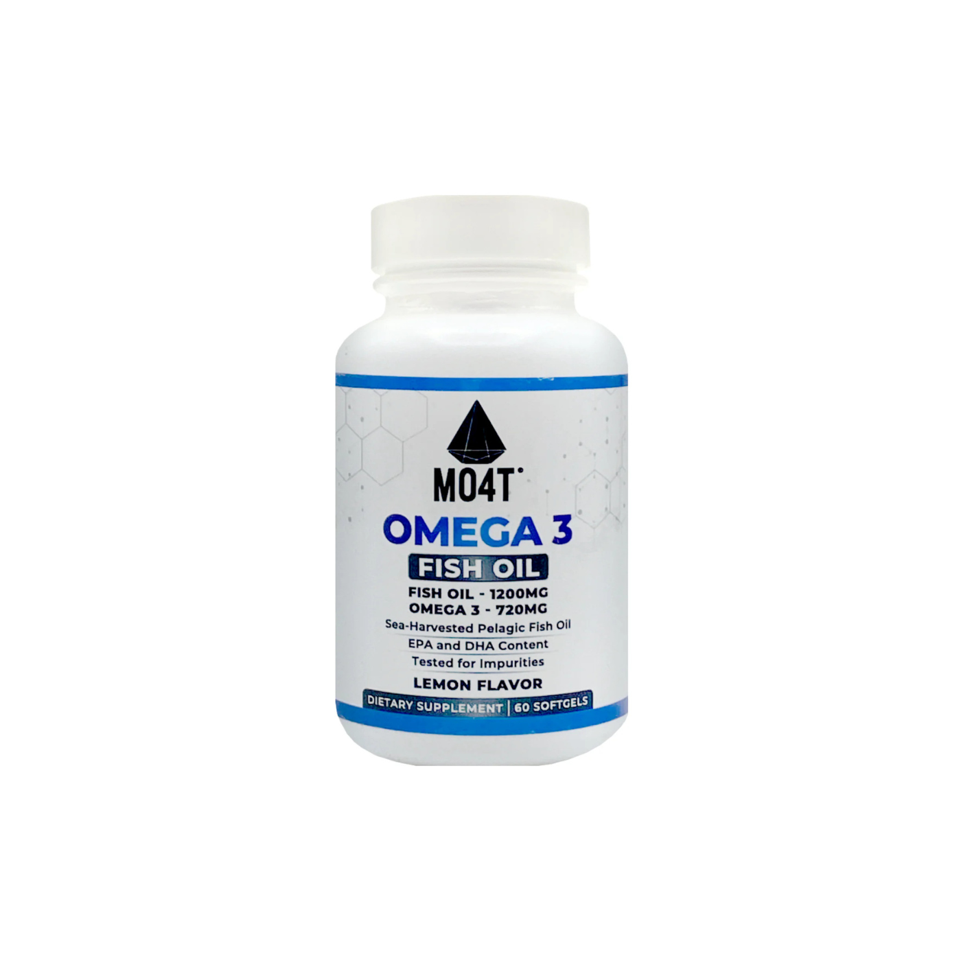 MOAT OMEGA 3 FISH OIL LEMON FLAVOR