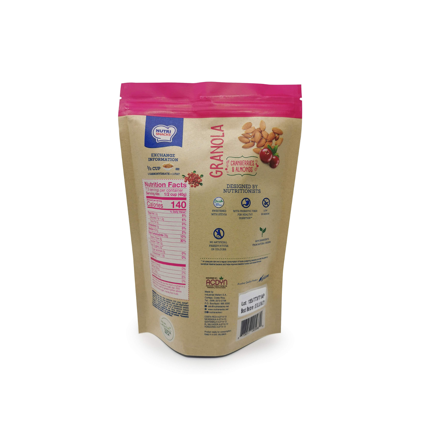Granola Arándanos y Almendras