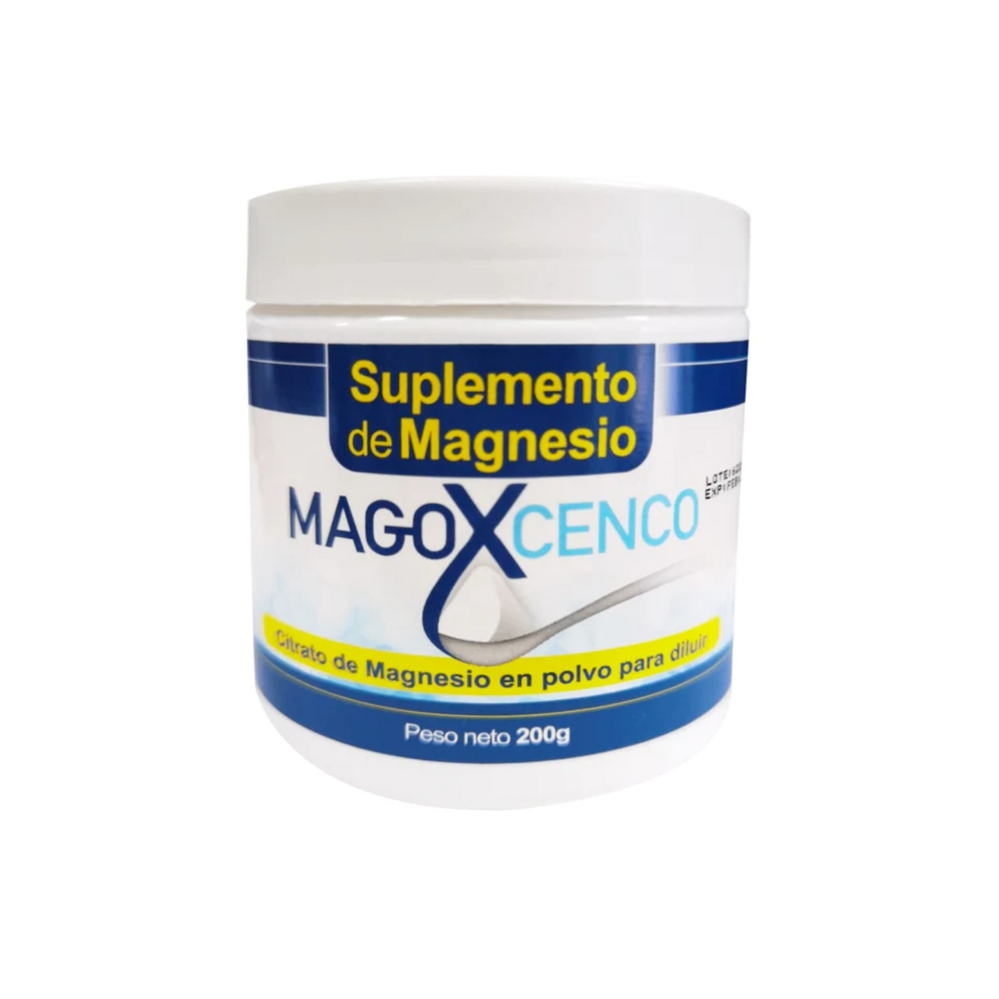 Mago X Citrato de Magnesio en Polvo