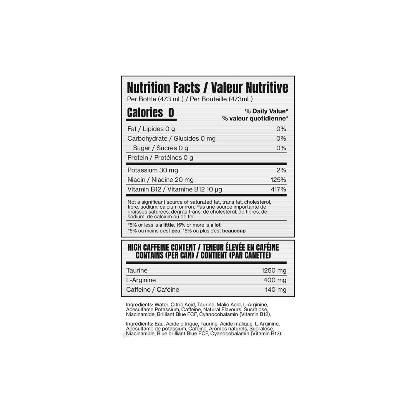 C4 Zero Sugar 473 ml Strawberry Watermelon