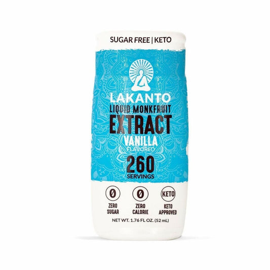 Lakanto Liquid Monkfruit Extract Vanilla Drops