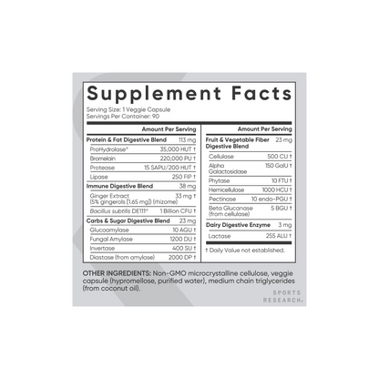 Enzimas Digestivas + Probioticos