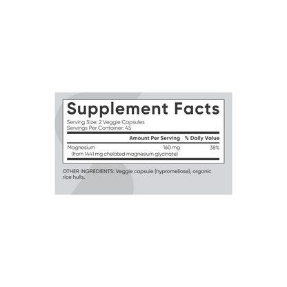 Magnesium Glycinate 160mg