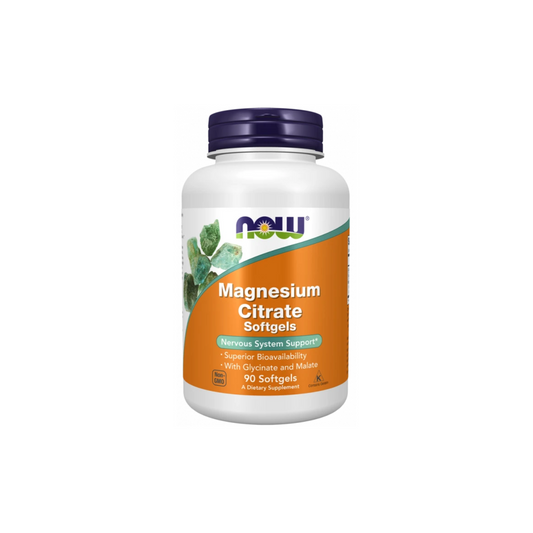 Now Magnesium Citrate 90 Softgels