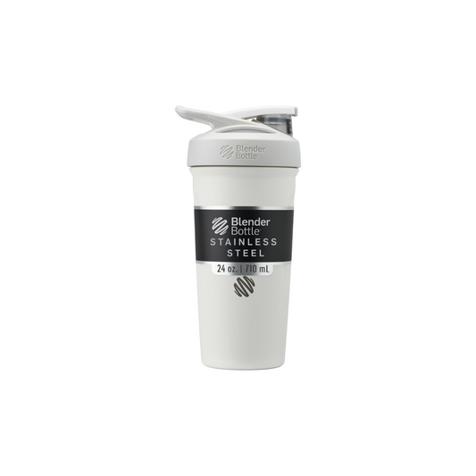 Strada Stainless Steel 24OZ Grey/White