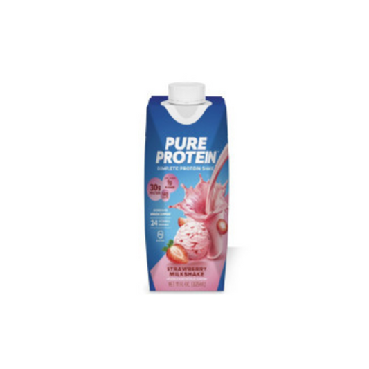 Pure Protein Shake Strawberry Milkshake